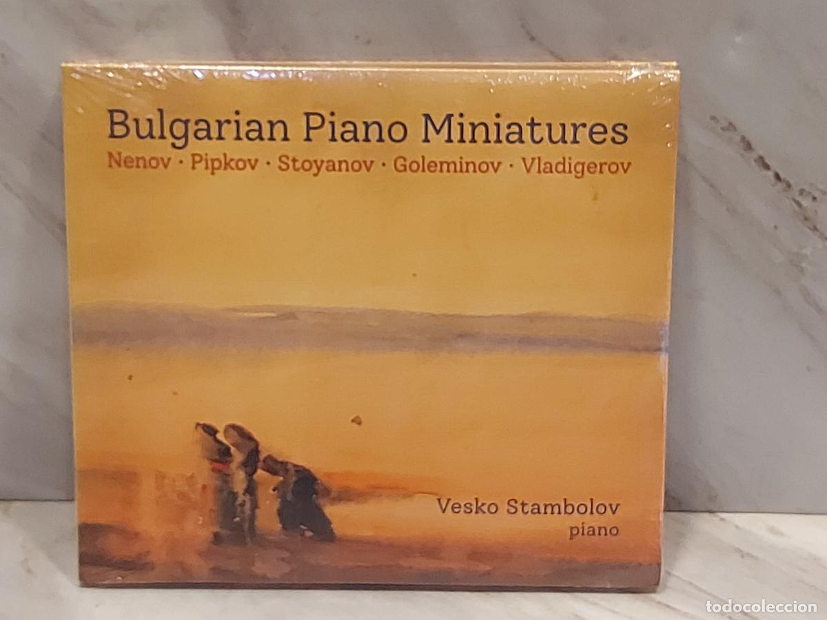 Musik-CDs: VESKO STAMBOLOV | BULGARIAN PIANO MINIATURES | CD DIGIPACK PRECINTADO | COLUMNA M&Uacute;SICA 2021