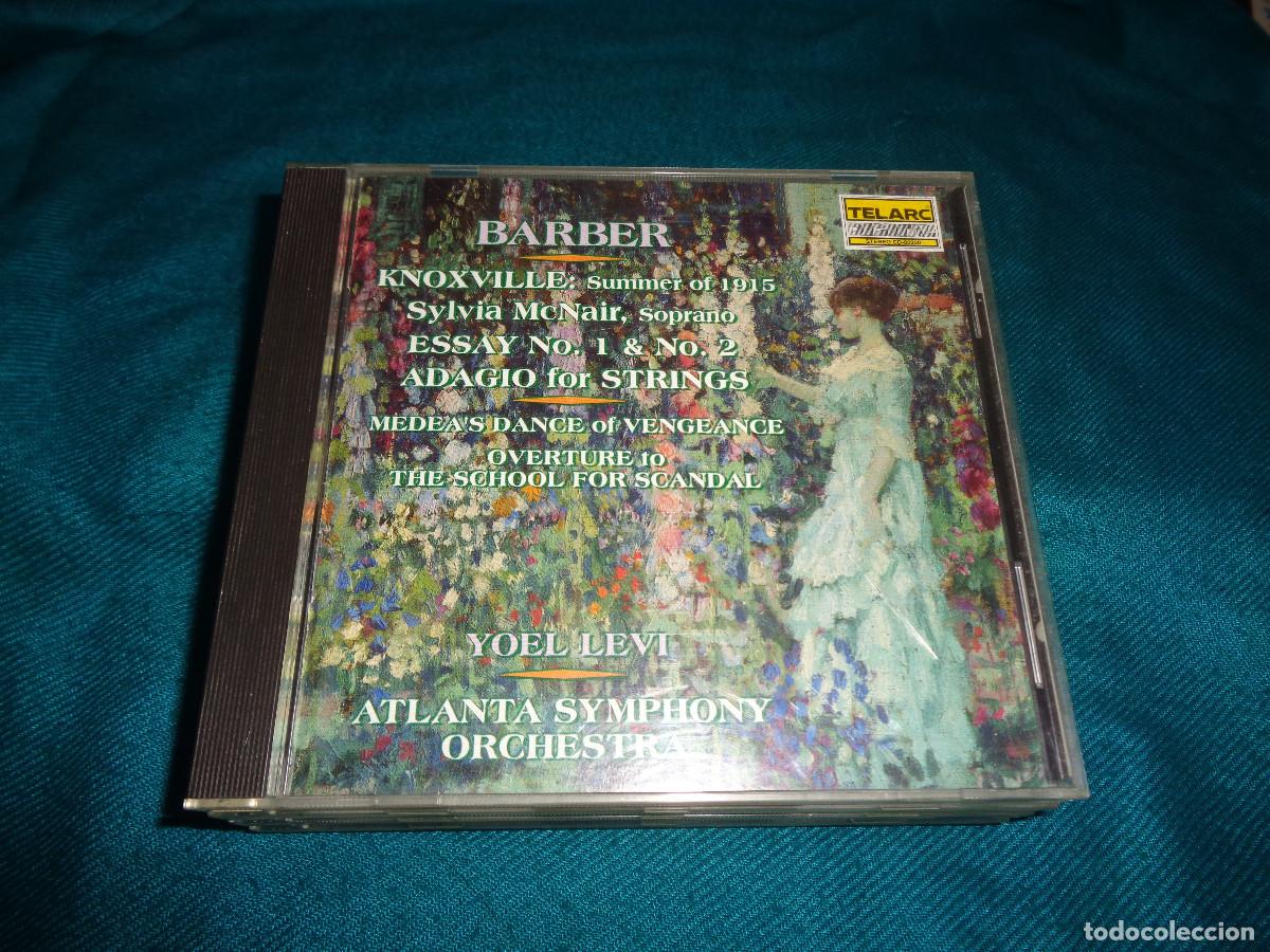 Music CDs: SAMUEL BARBER. KNOXVILLE. YOEL LEVI. ATLANTA SYMPHONY ORCHESTRA. CD. IMPECABLE (#)