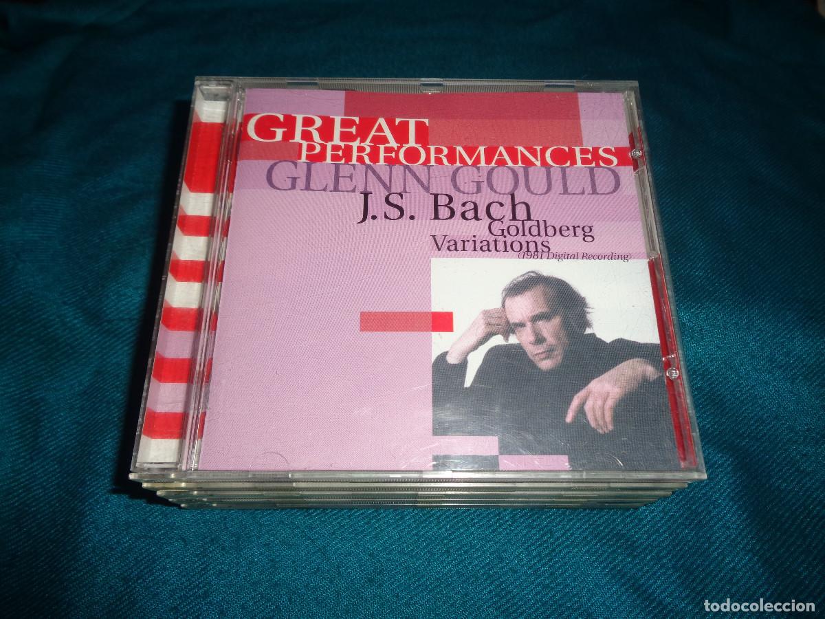 Music CDs: GLENN GOULD. J.S. BACH. GOLDBERG VARIATIONS.GREAT PERFORMANCES. CD.