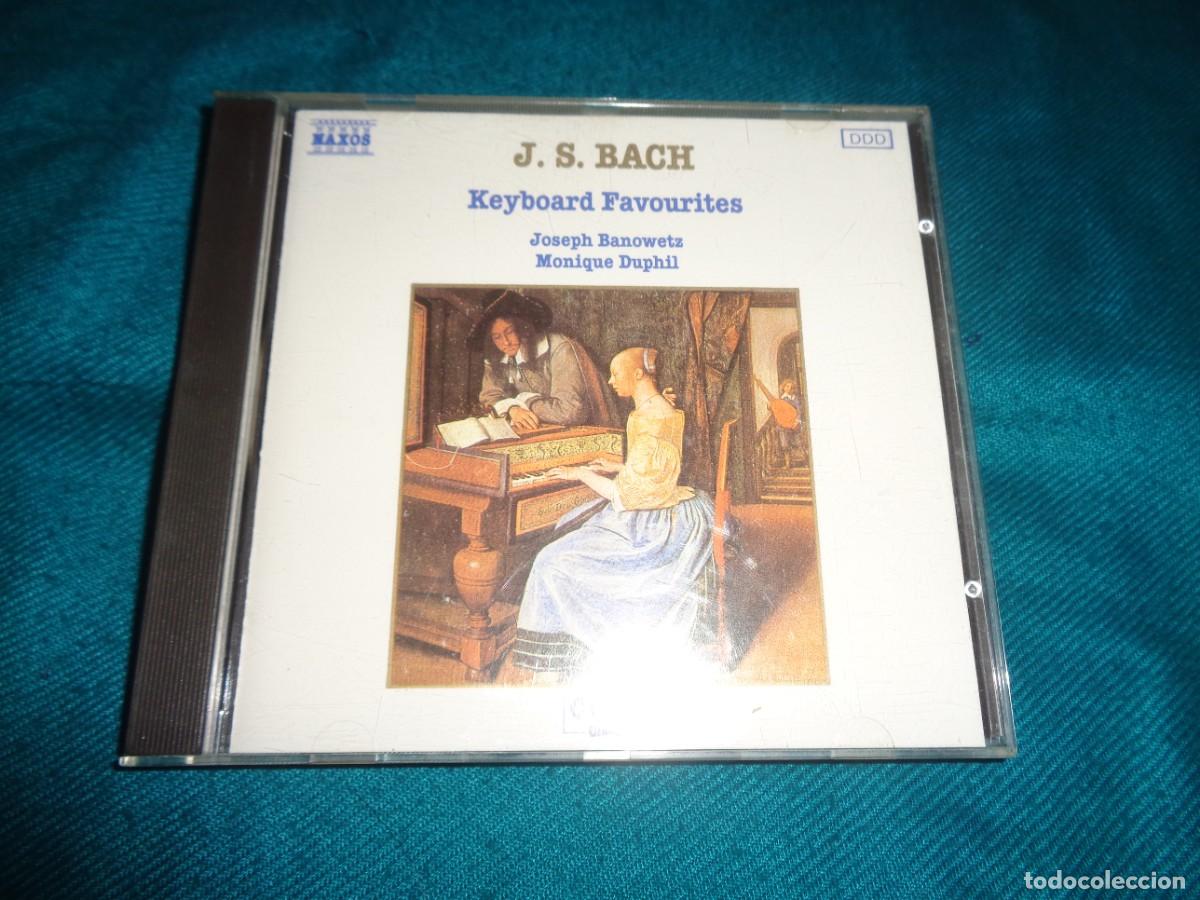 CDs de Musique: J.S.BACH. KEYBOARD FAVOURITES. NAXOS. CD.(#)