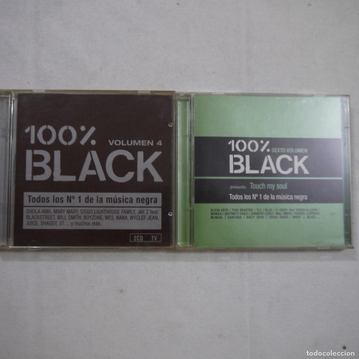 Musik-CDs: 100% BLACK VOLUMEN 4 +100% BLACK SEXTO VOLUMENT - 2 CDS