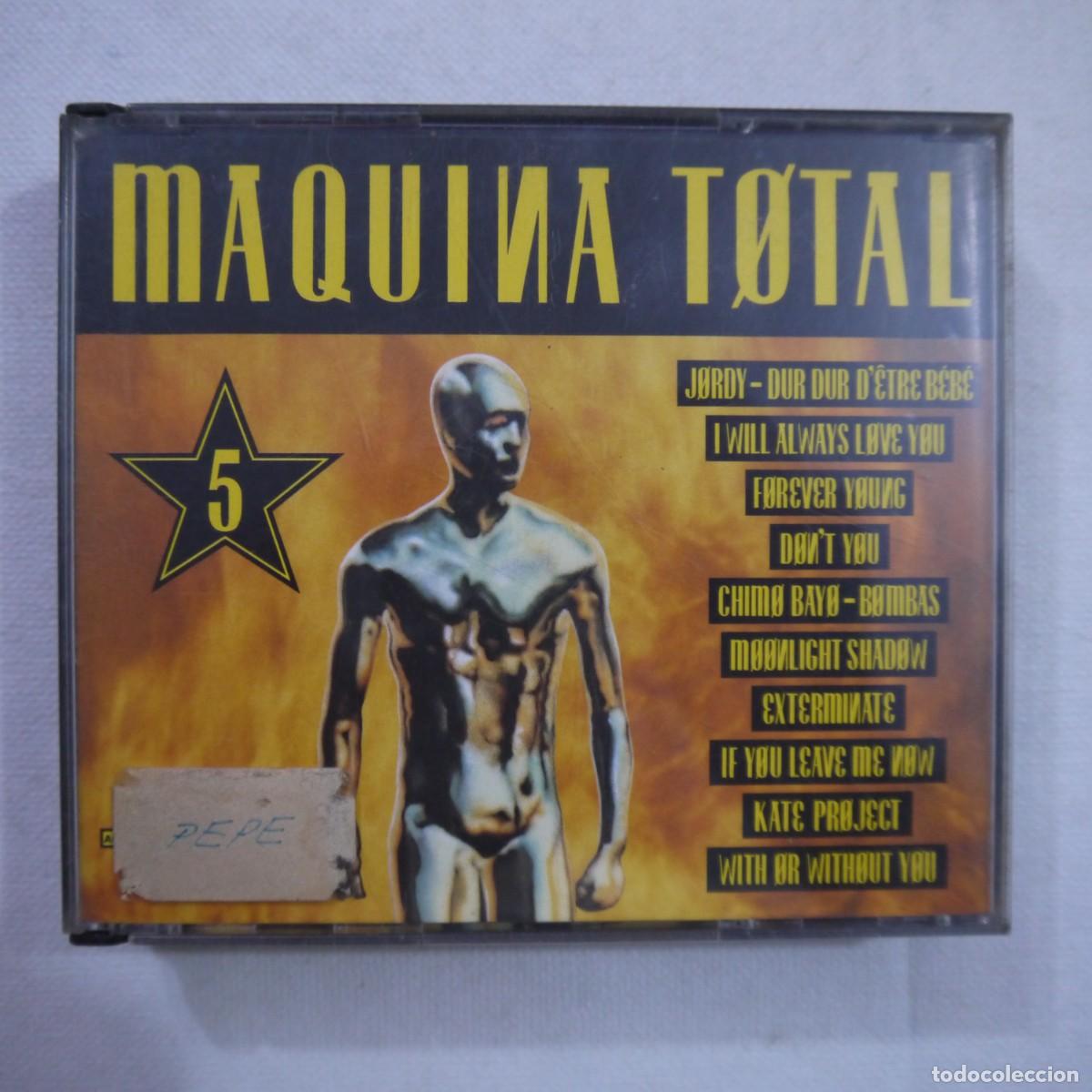 CDs de m&uacute;sica: MAQUINA TOTAL 5 - 2 CD - Foto 1