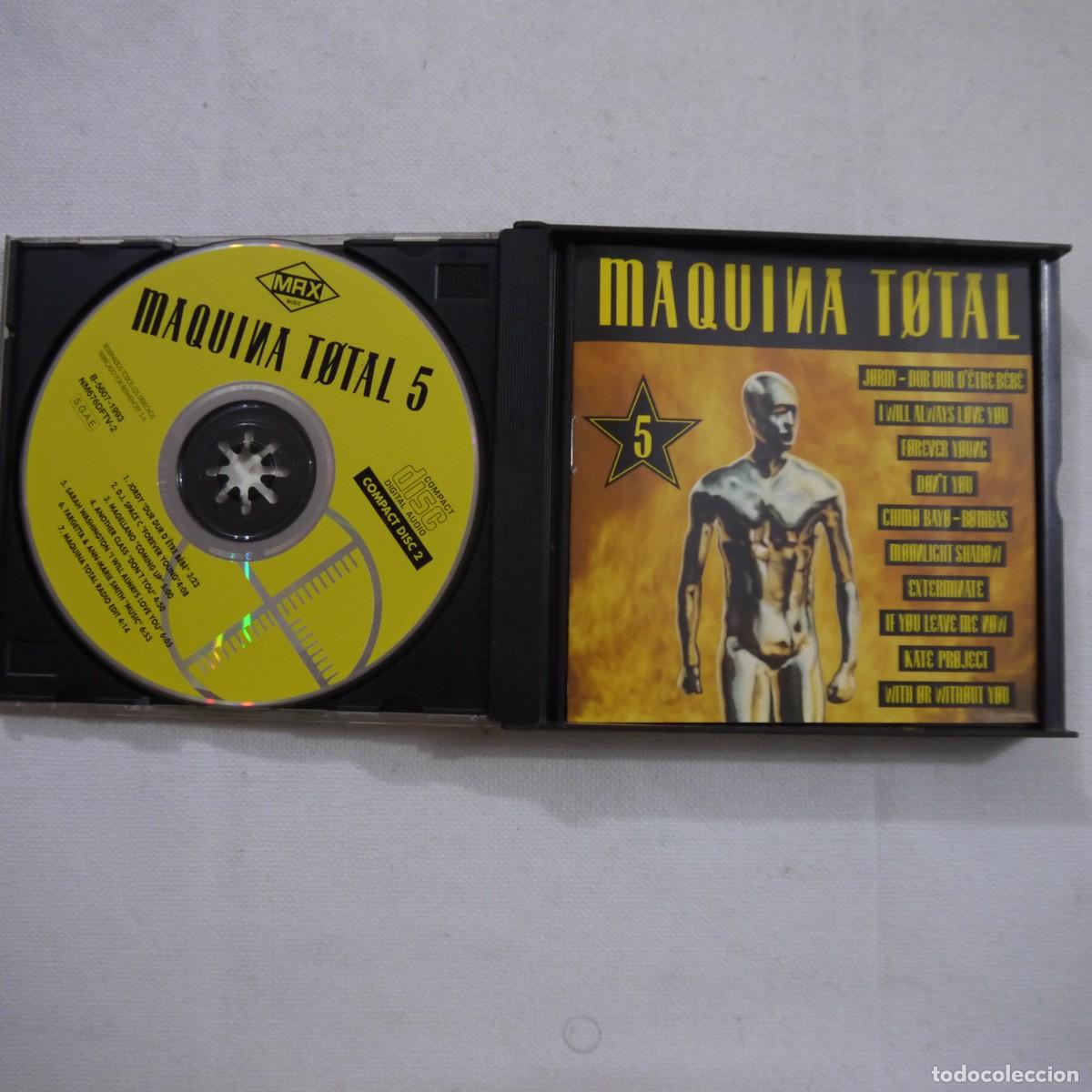 CDs de m&uacute;sica: MAQUINA TOTAL 5 - 2 CD - Foto 2