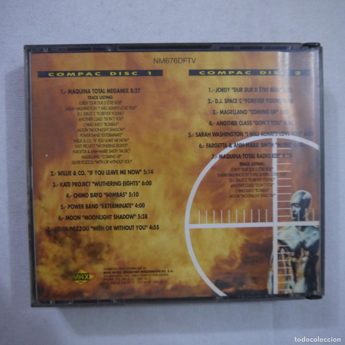 CDs de m&uacute;sica: MAQUINA TOTAL 5 - 2 CD - Foto 4
