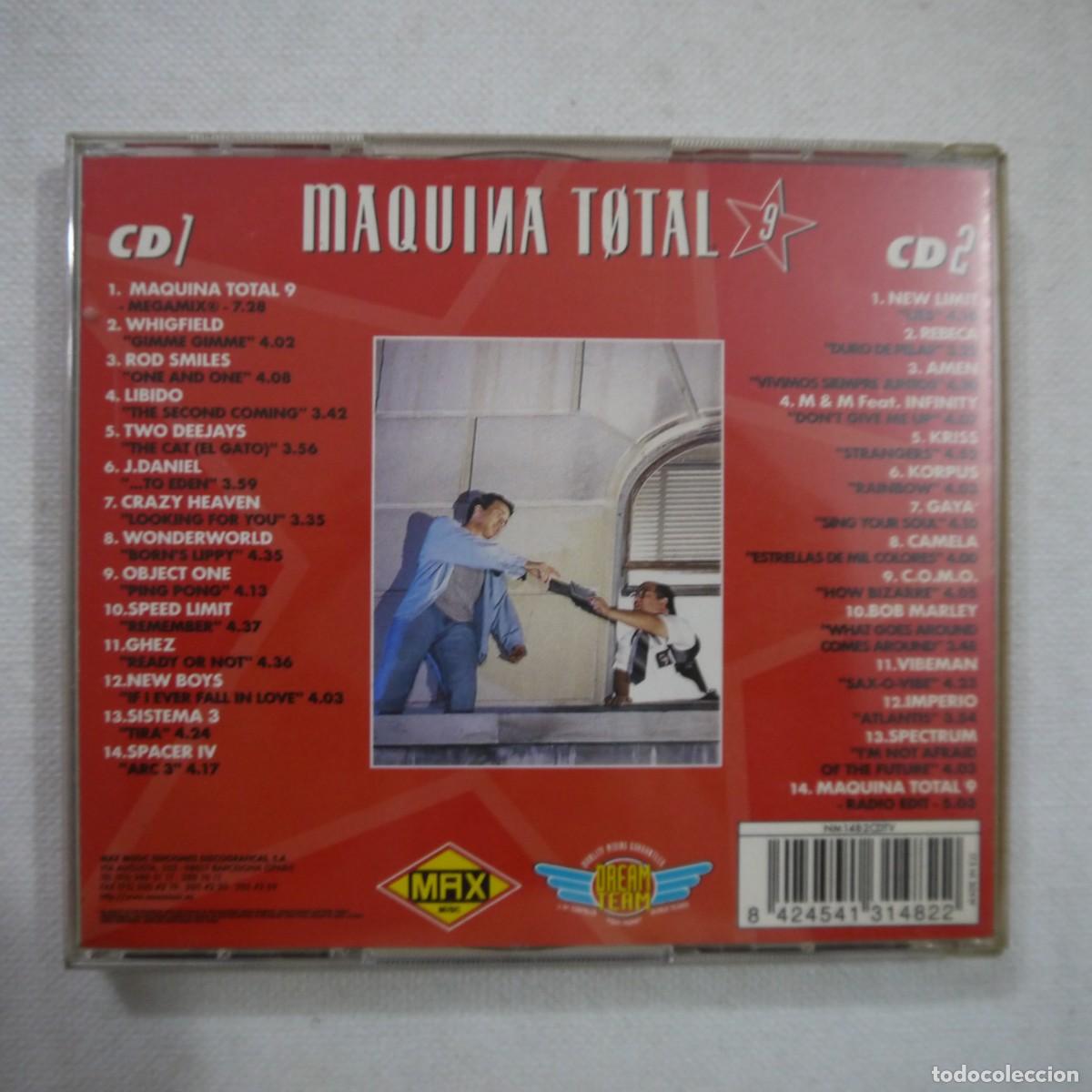 CDs de m&uacute;sica: MAQUINA TOTAL 9 - 2 CD - Foto 4