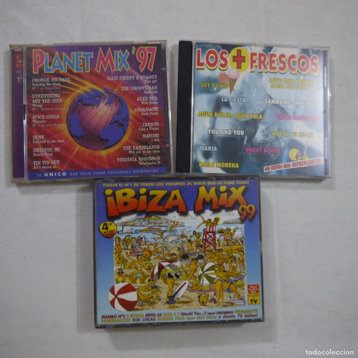 Musik-CDs: IBIZA MIX'99 + LOS+FRESCOS + PLANET MIX97 - 7 CD