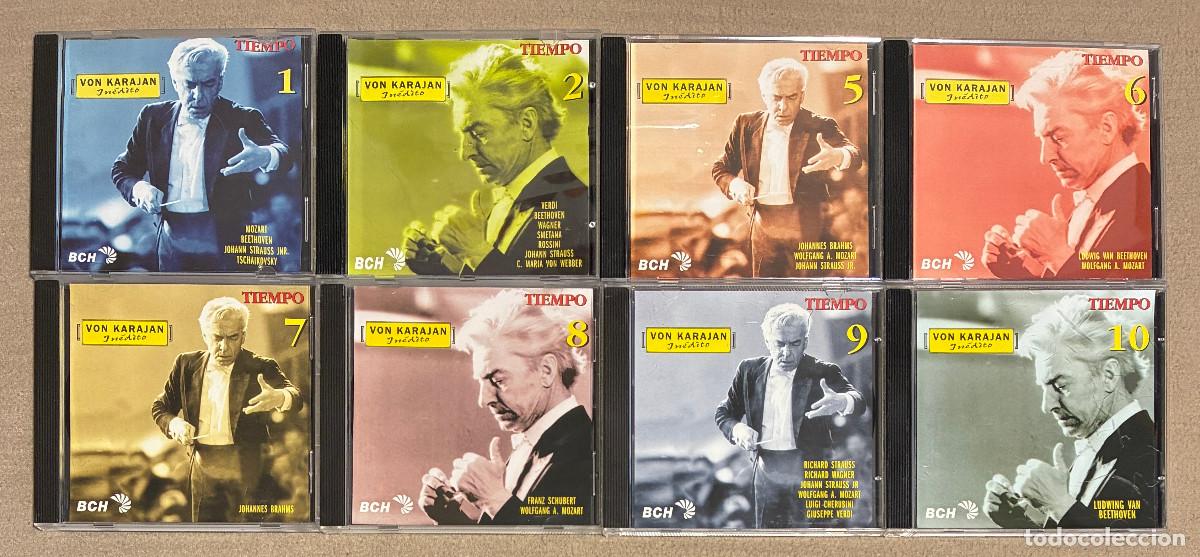 CDs de m&uacute;sica: 8 Cd's. Von Karajan. Inedito (1080CD)