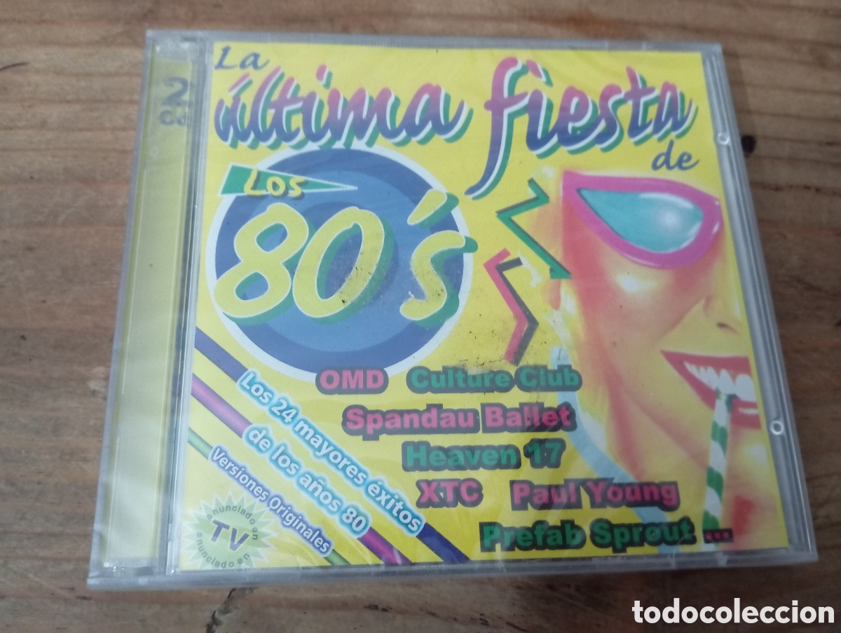 CDs de Musique: LA ULTIMA FIESTA DE LOS 80'S / 1999 , SET CON 2 CDS NUEVO Y PRECINTADO.