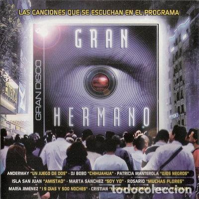 CDs de m&uacute;sica: Gran Hermano Vol.4- 8435036419014