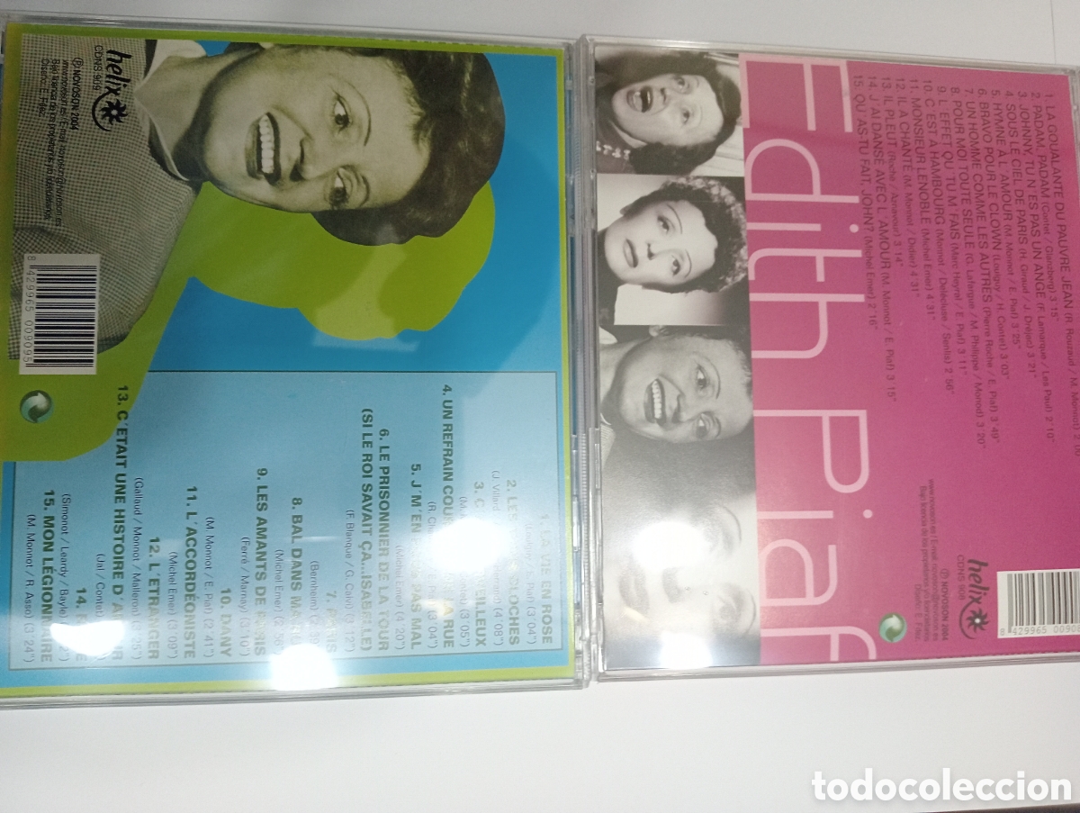 CDs de m&uacute;sica: CDs de Edith Piaf 30 exitos - Foto 5