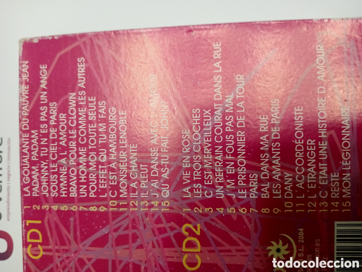 CDs de m&uacute;sica: CDs de Edith Piaf 30 exitos - Foto 7