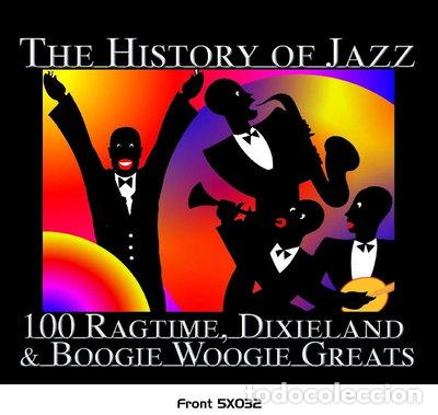 CDs de m&uacute;sica: The History Of Jazz - 100 Ragtime, Dixieland & Boogie Woogie Greats- 0076119510327