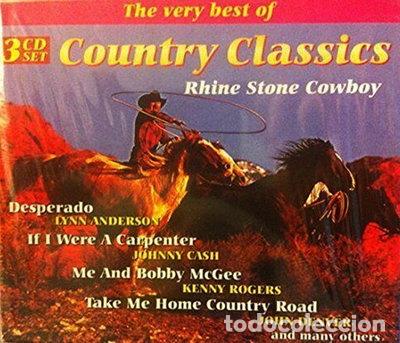CDs de m&uacute;sica: The Very Best Of Country Classics - Rhine Stone Cowboy- 5032044771177