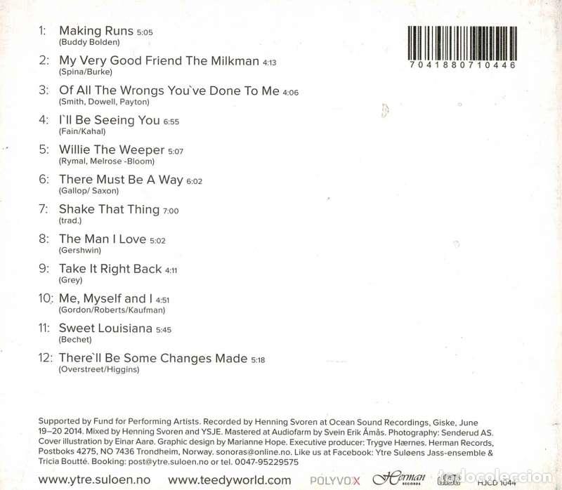 CDs de m&uacute;sica: Ytre Suloens Jass-Ensemble - Some Changes. CD - Foto 2