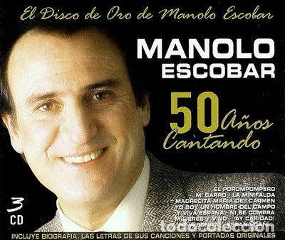 CD de M&uacute;sica: 50 A&ntilde;os Cantando- 8423646381272