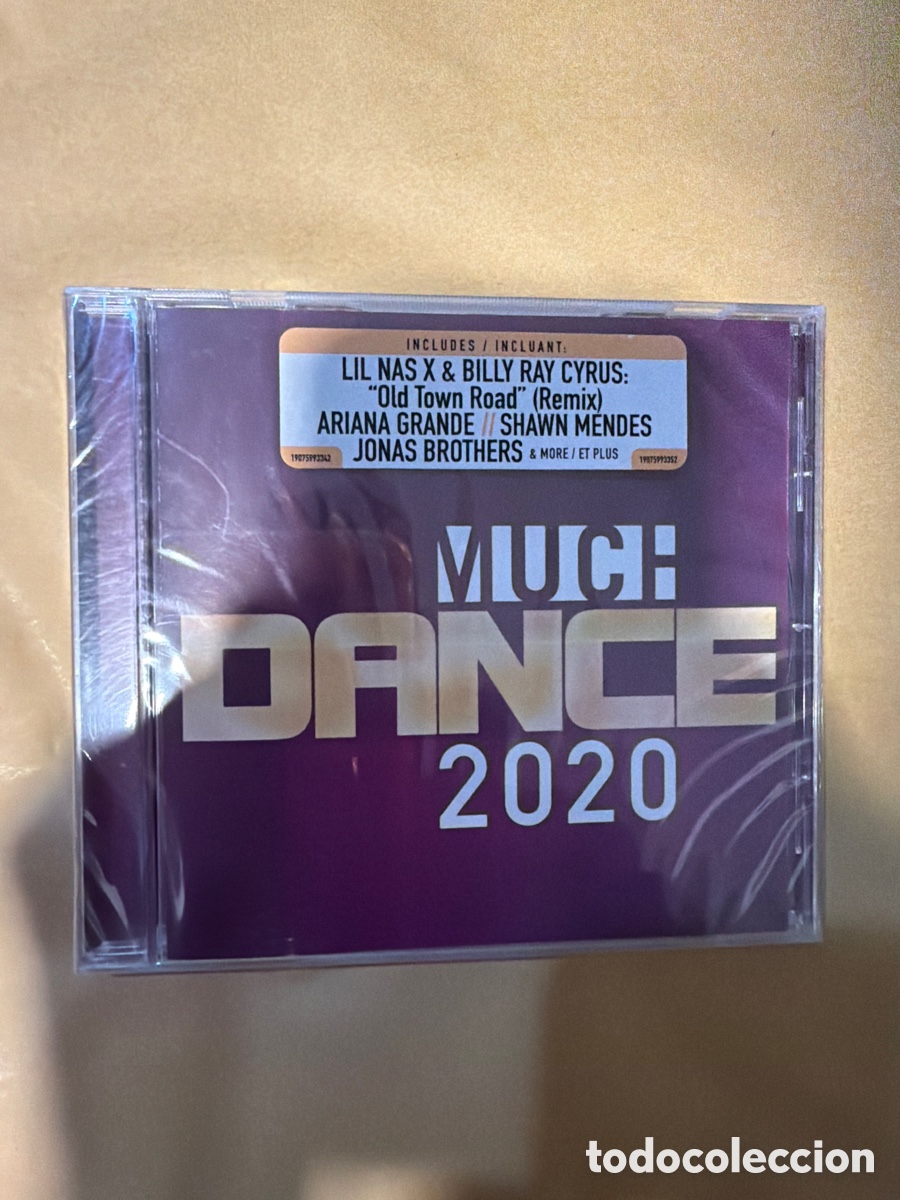 CDs de m&uacute;sica: MuchDance 2020 - Recopilatorio Pop Dance CD PRECINTADO (Edici&oacute;n Canad&aacute;