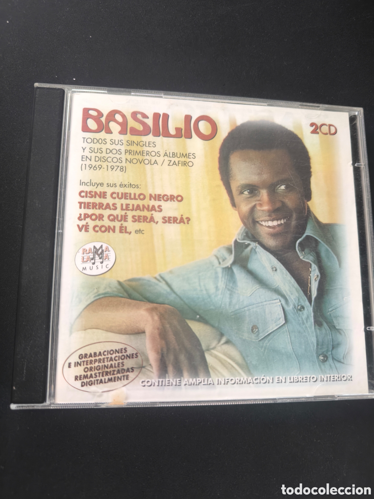 CDs de m&uacute;sica: 2cds Basilio. Singles y primeros &aacute;lbumes