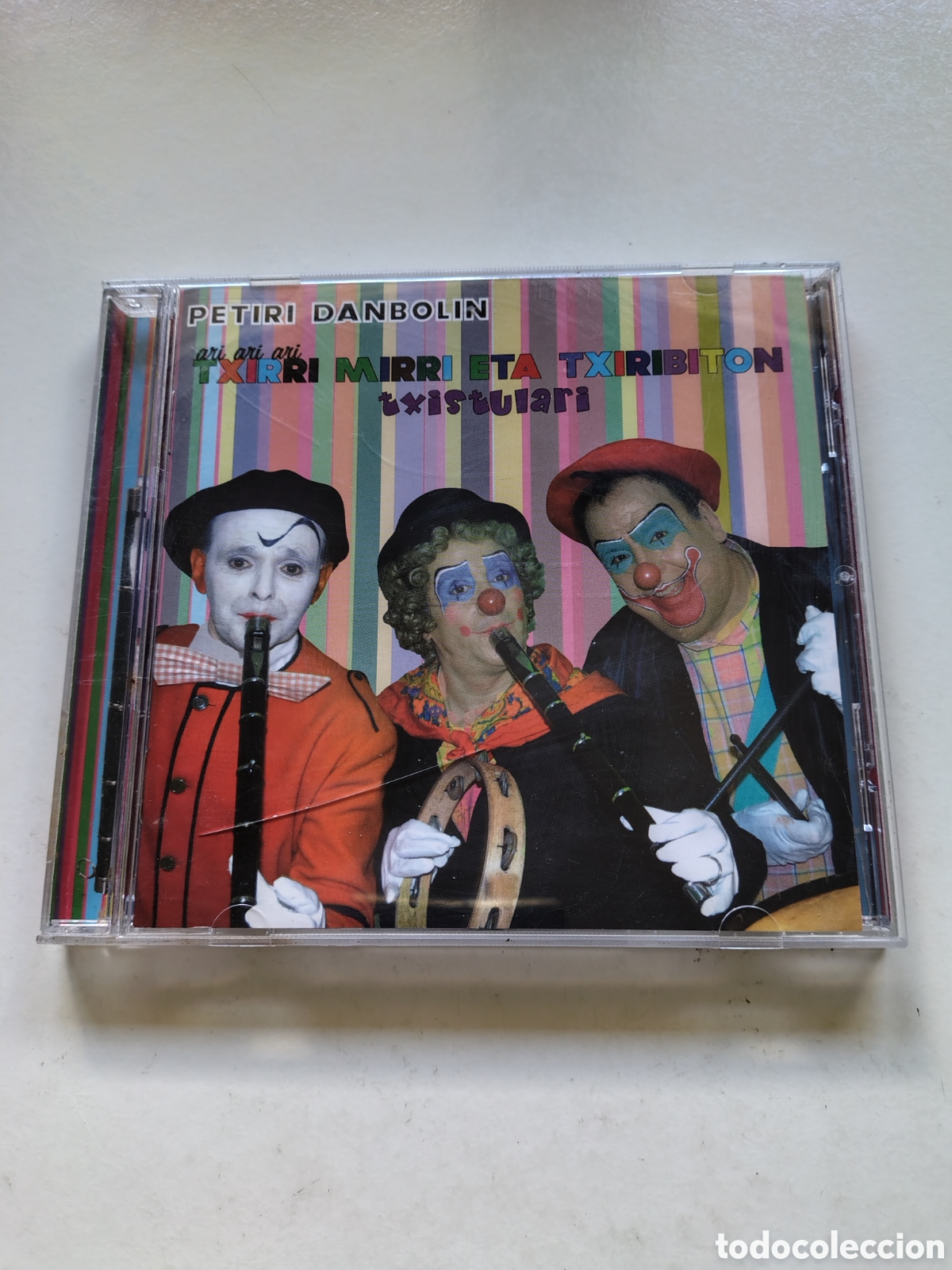 CD de M&uacute;sica: TXIRRI MIRRI eta TXIRIBITON Txistulari Petiri Danbolin ( 2009 ELKARLANEAN ) EUSKADI