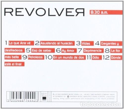 CDs de m&uacute;sica: REVOLVER - 8:30 A.M. CD 2002 - Foto 2