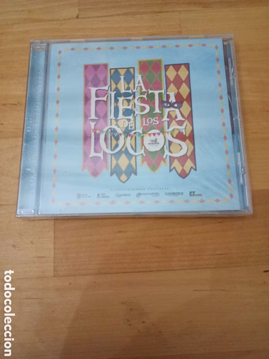 CDs de m&uacute;sica: LA FIESTA DE LOS LOCOS - CD PRECINTADO A&Ntilde;O 2024 - CORO ANTONIO BAY&Oacute;N - CARNAVAL DE C&Aacute;DIZ