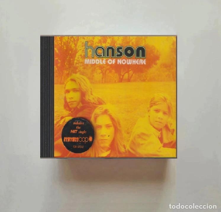 CDs de m&uacute;sica: HANSON. MIDDLE OF NOWHERE. CD.