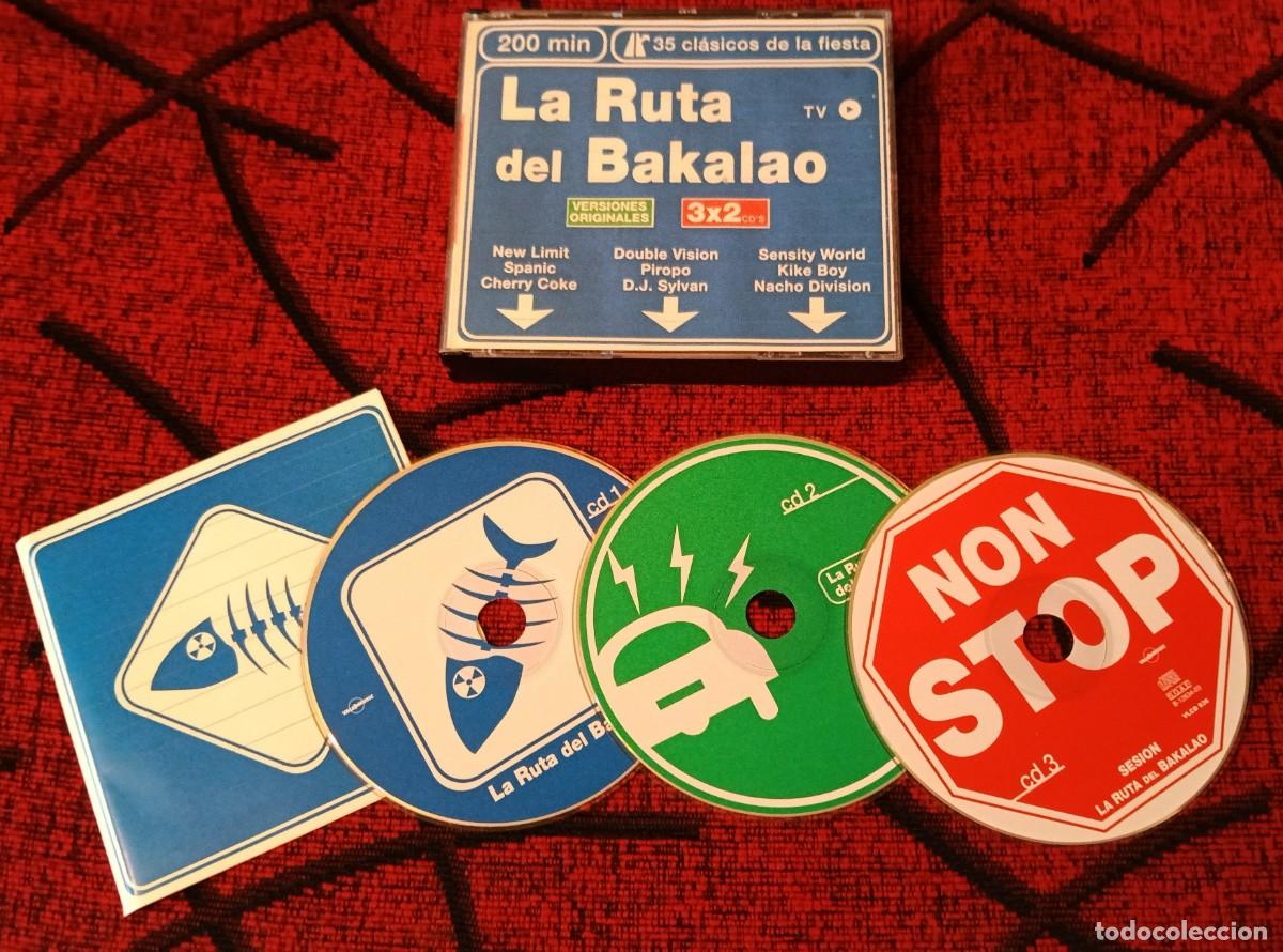 CDs de m&uacute;sica: LA RUTA DEL BAKALO 1999 DOBLE CD NEW LIMIT Sensity World SPANIC Scorpia KOMPLOT