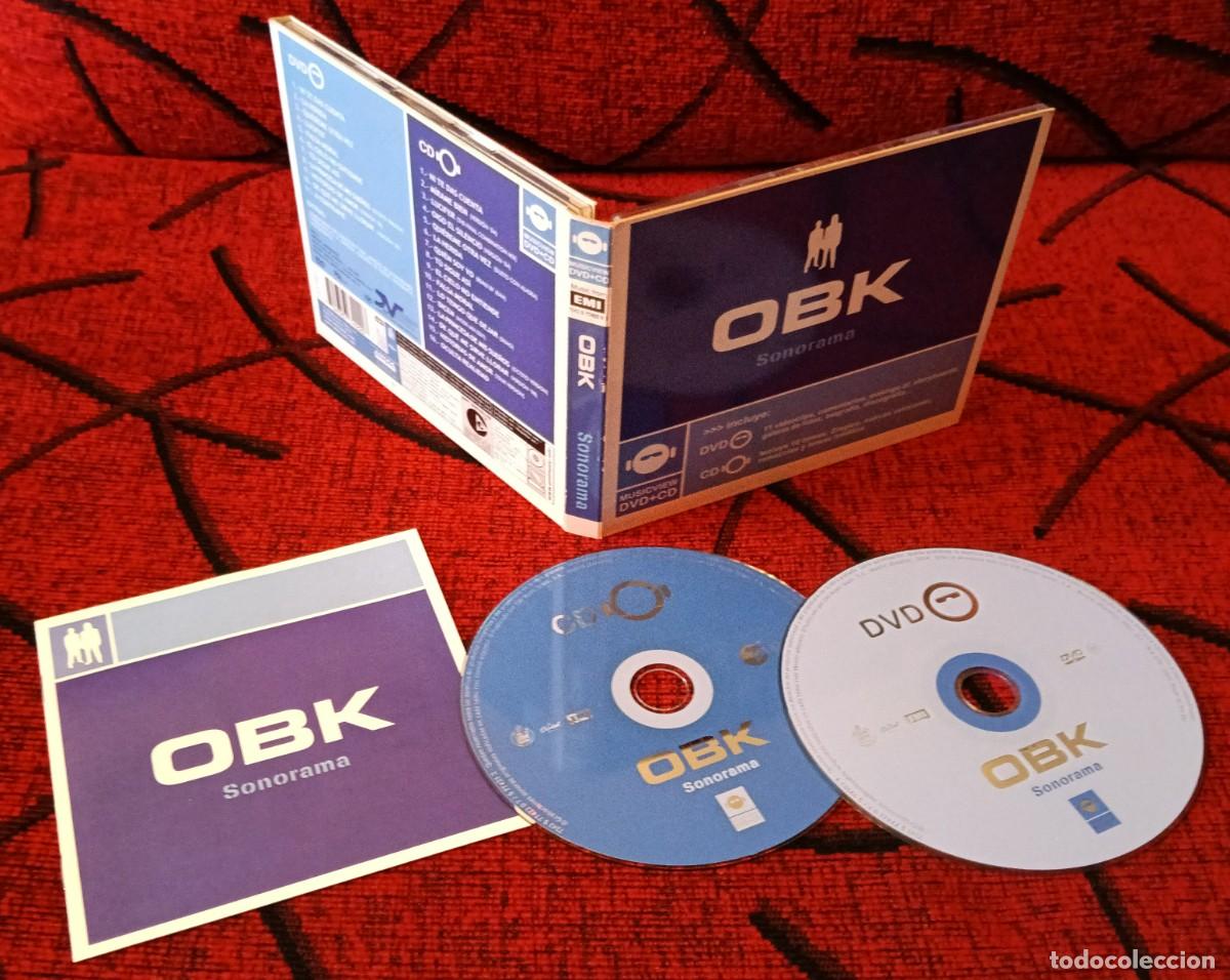 CDs de m&uacute;sica: OBK ** Sonorama ** CD + DVD 2007