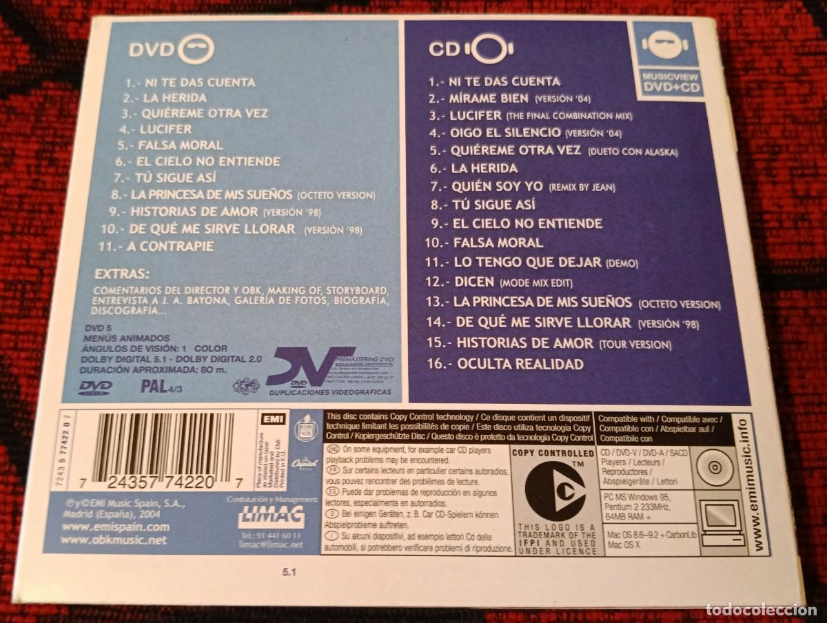 CDs de m&uacute;sica: OBK ** Sonorama ** CD + DVD 2007 - Foto 2