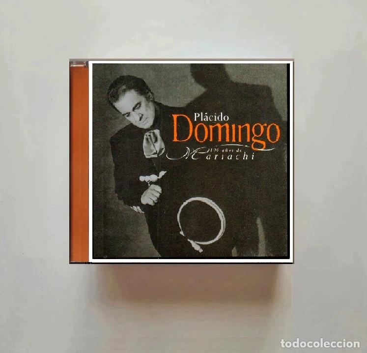 CDs de m&uacute;sica: PLACIDO DOMINGO. 100 A&Ntilde;OS DE MARIACHI. CD.
