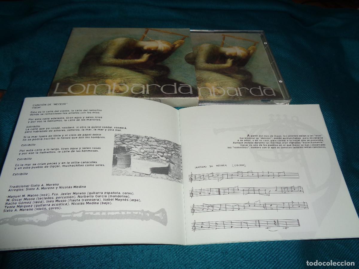 CDs de m&uacute;sica: LOMBARDA. MUSICA POPULAR DE GRANADA. CD+ LIBRETO. IMPECABLE