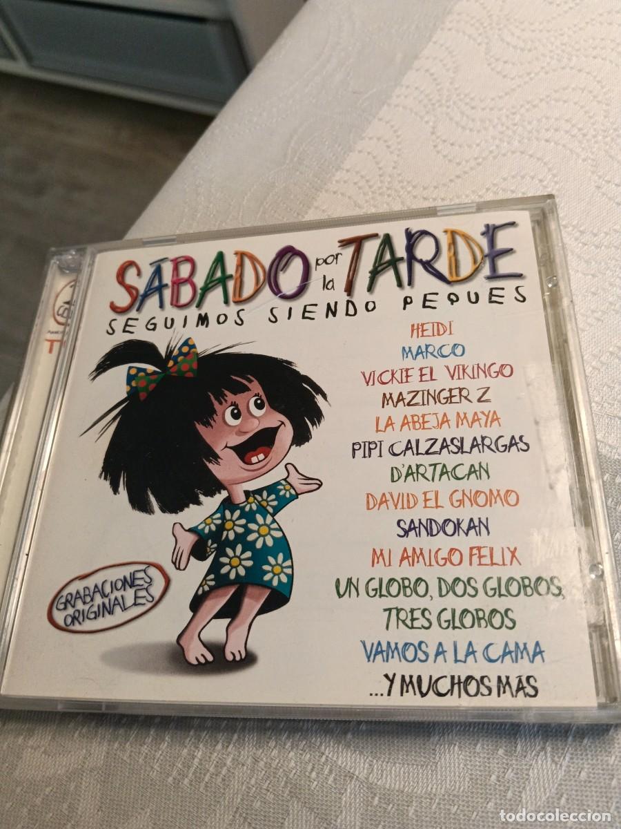 CDs de m&uacute;sica: RAR 2 CD'S. S&Aacute;BADO POR LA TARDE. HEIDI, MARCO, MAZINGERZ, SANDOKAN