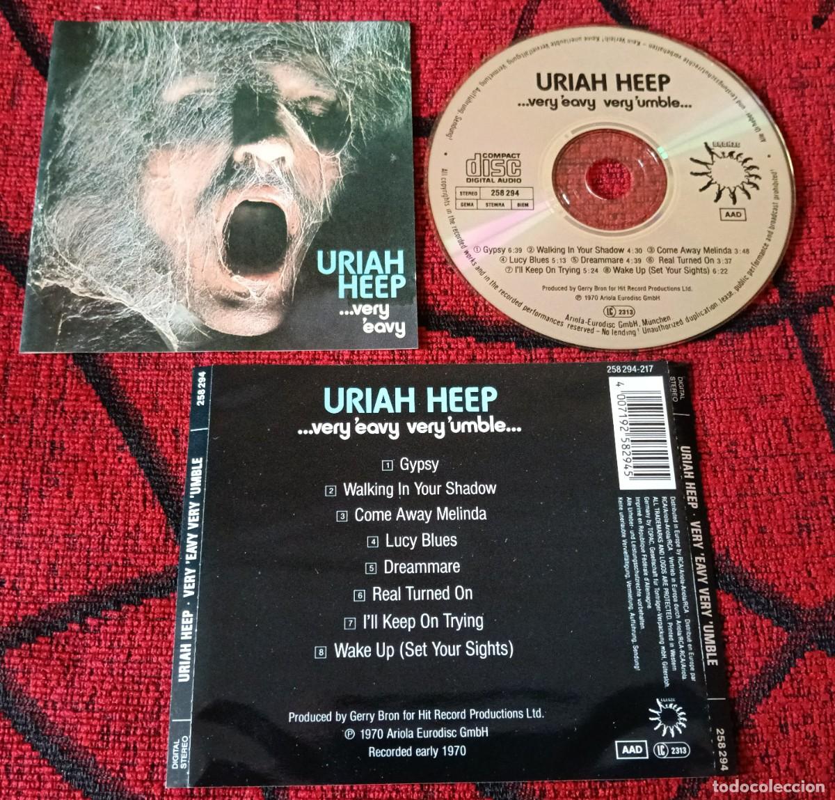 CDs de m&uacute;sica: URIAH HEEP ** ...Very 'Eavy ...Very 'Umble ** CD REEDICION ALEMANIA