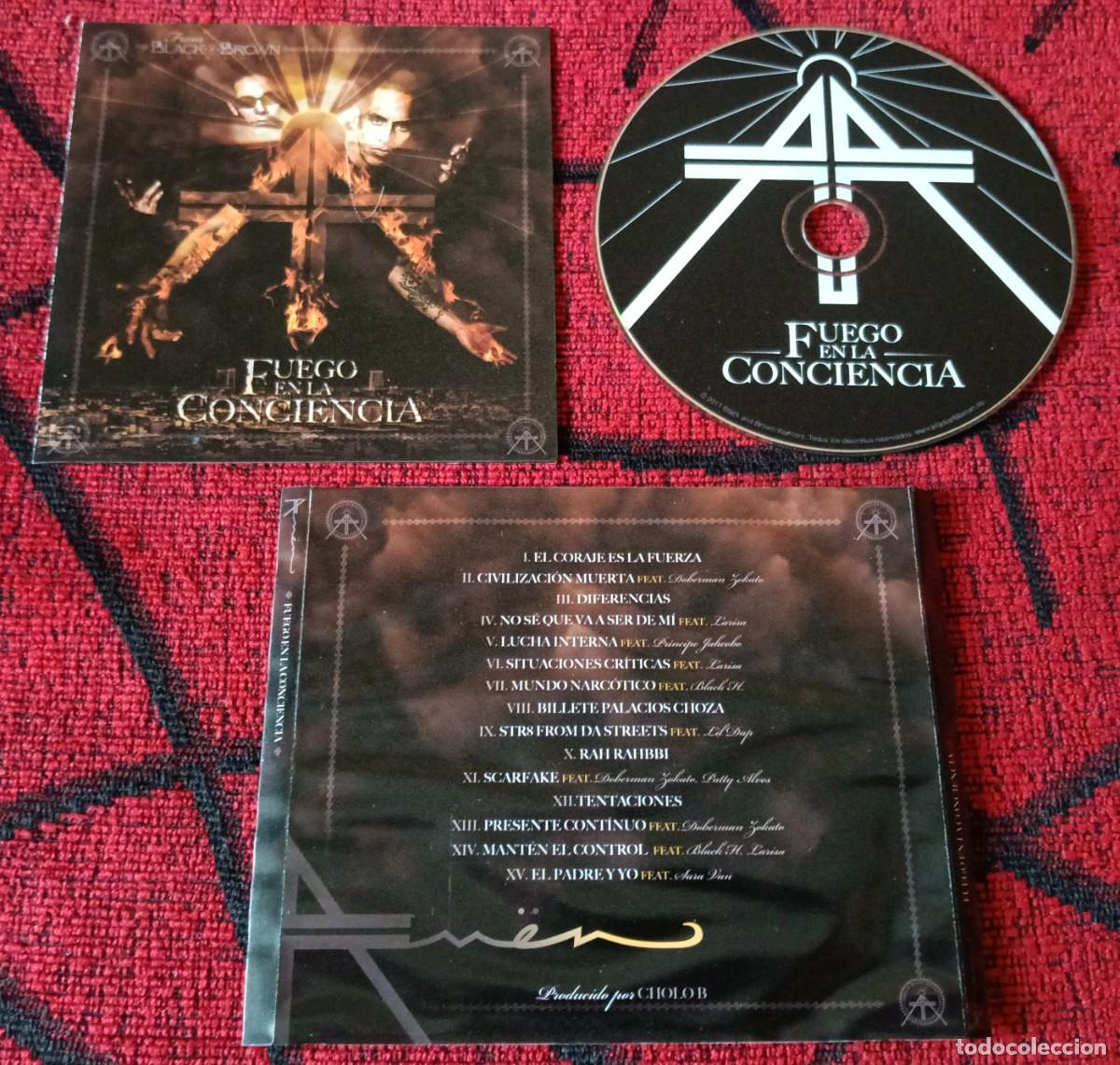CDs de m&uacute;sica: Amen (Black n Brown warriors) ** Fuego en la conciencia ** CD 2011