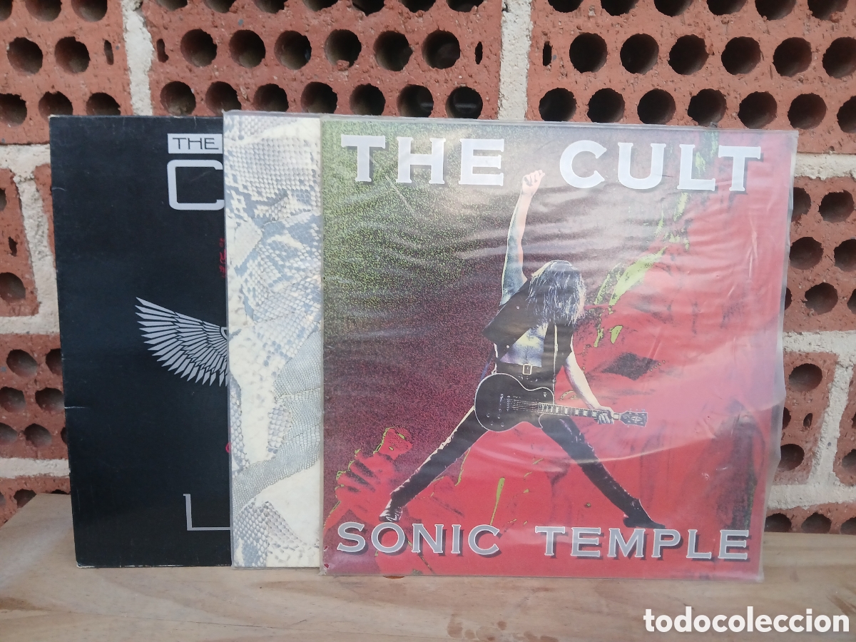 CDs de m&uacute;sica: TRES DISCO VINILO, LP THE CULT * PERFECTOS *