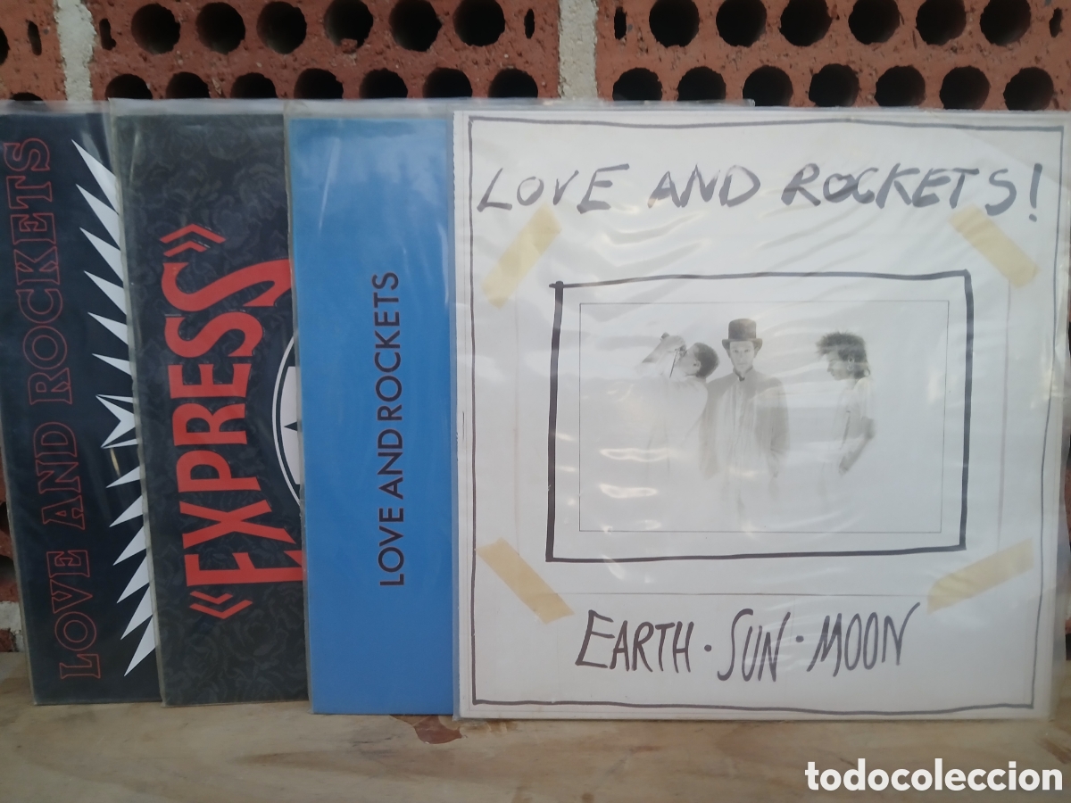 CDs de m&uacute;sica: VINILO CUATRO LP LOVE AND ROCKETS.
