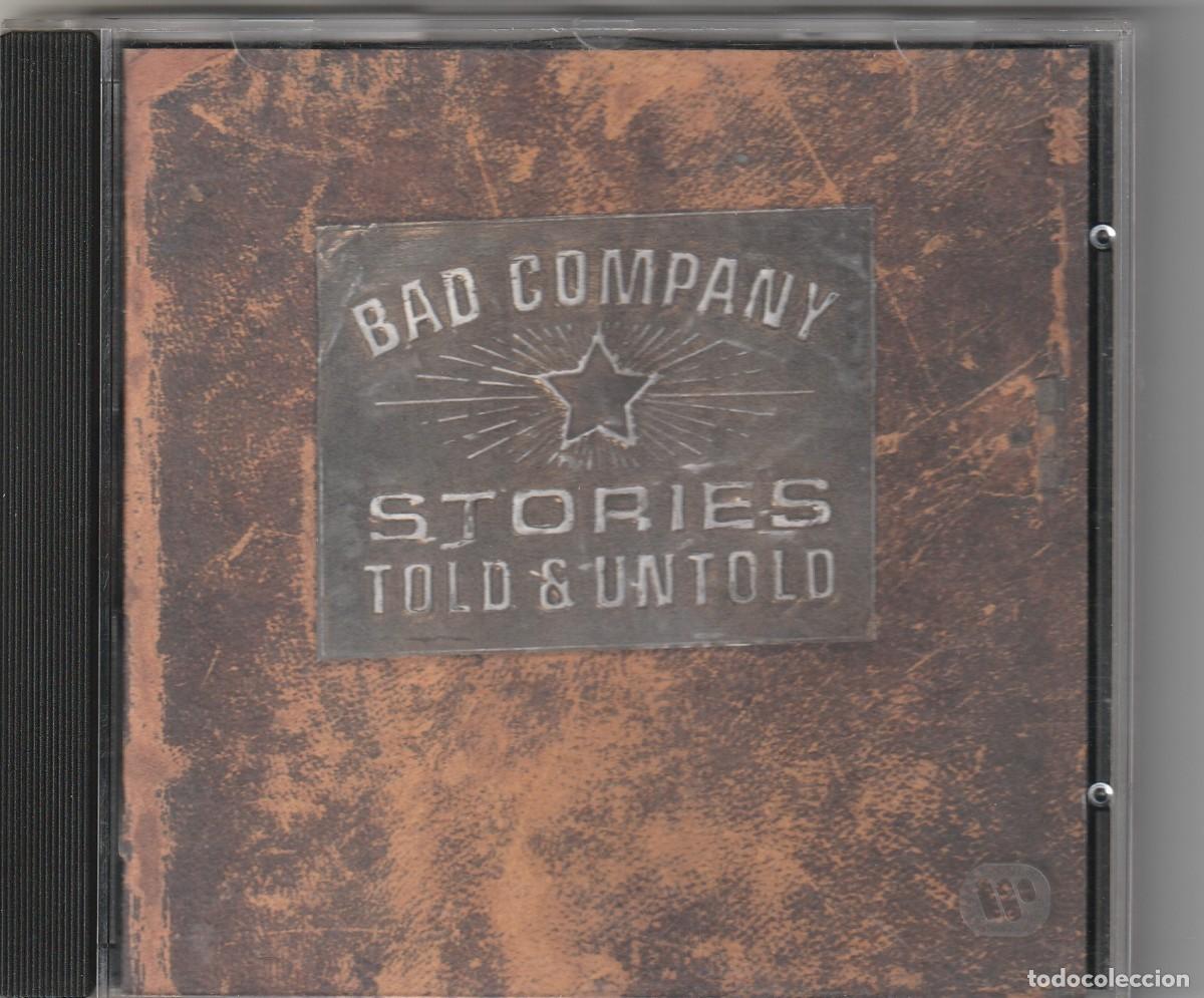 CDs de m&uacute;sica: BAD COMPANY - STORIES TOLD & UNTOLD (CD ATLANTIC 1996)