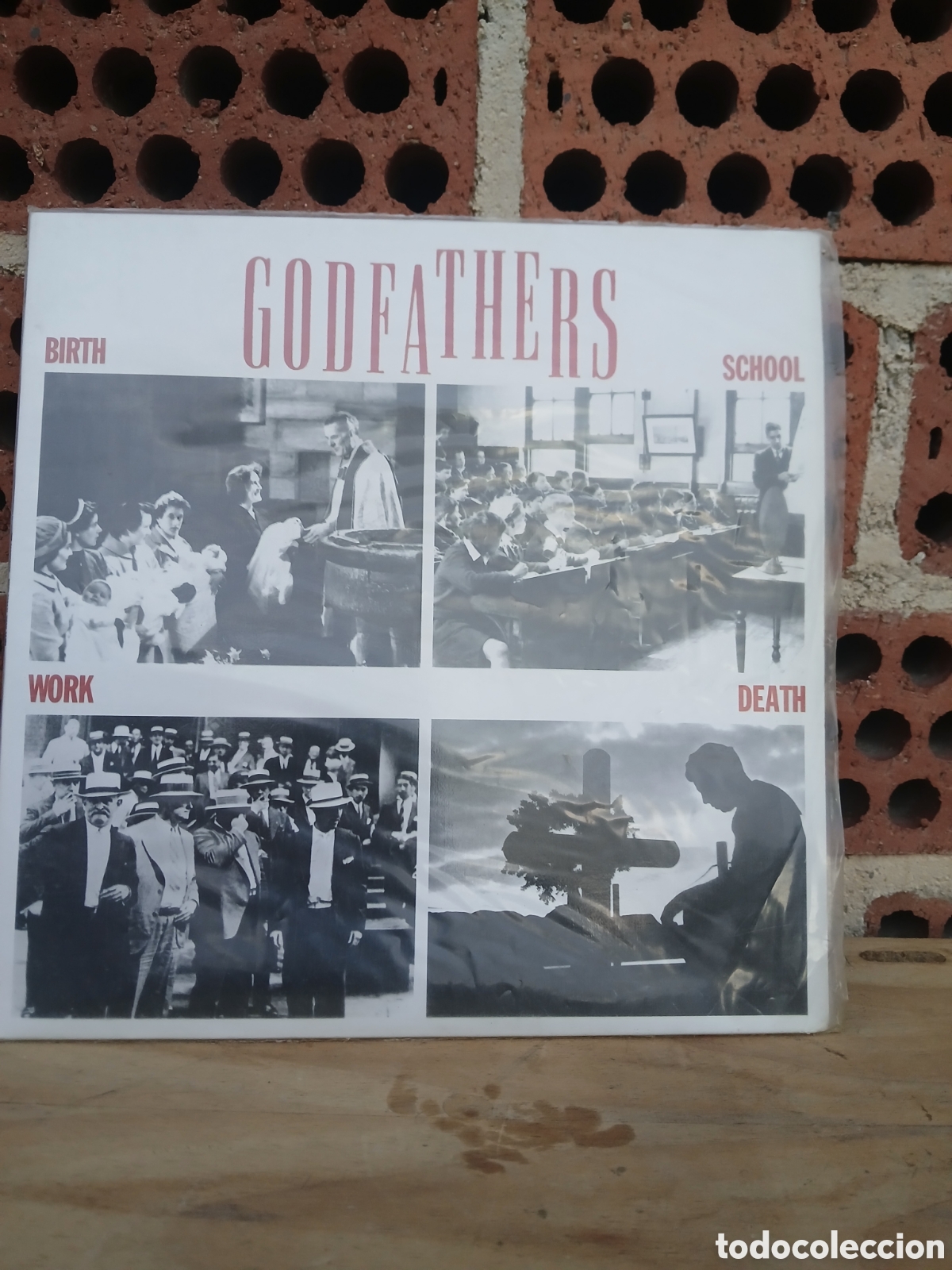 CDs de m&uacute;sica: THE GODFATHERS BIRTH SCHOOL WORK, DEATH EPIC 1987 LP.