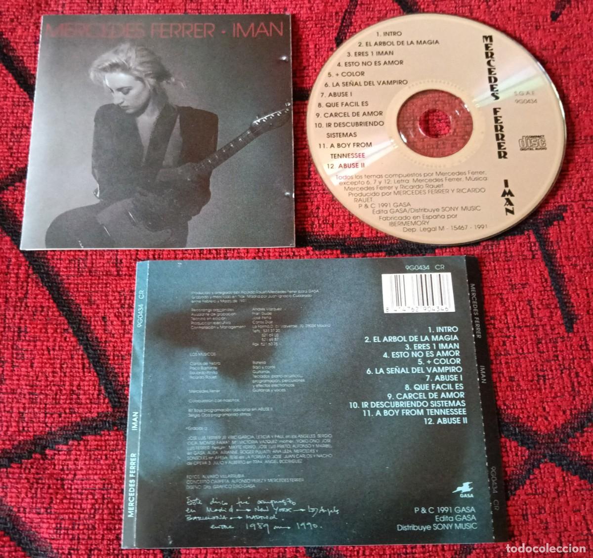 CDs de m&uacute;sica: MERCEDES FERRER ** Im&aacute;n ** CD 1991 - Foto 1
