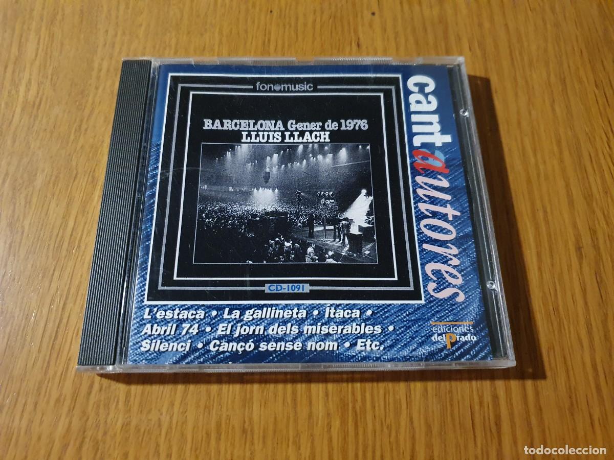 CDs de m&uacute;sica: CD Llu&iacute;s Llach - Barcelona Gener de 1976 - cantautores