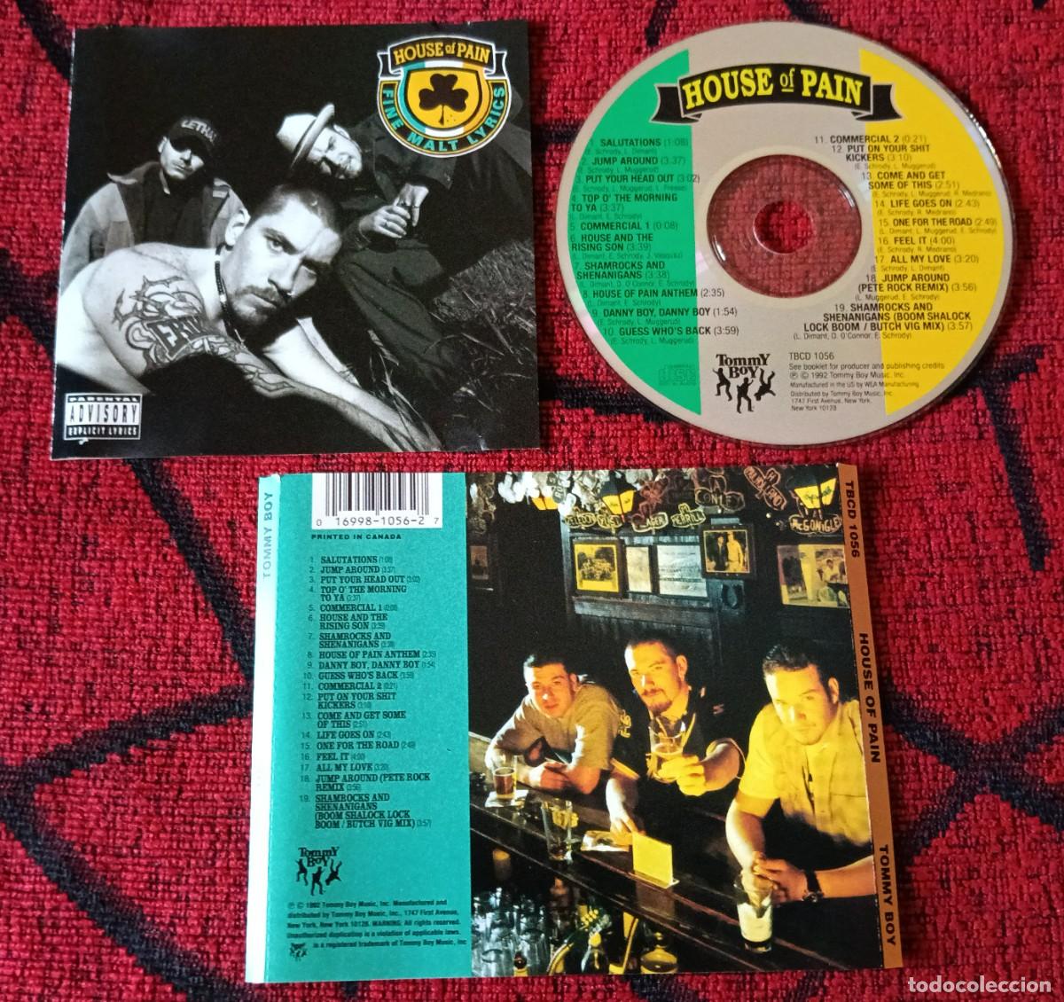 CDs de m&uacute;sica: HOUSE OF PAIN ** Fine Malt Lyrics ** CD 1992 USA