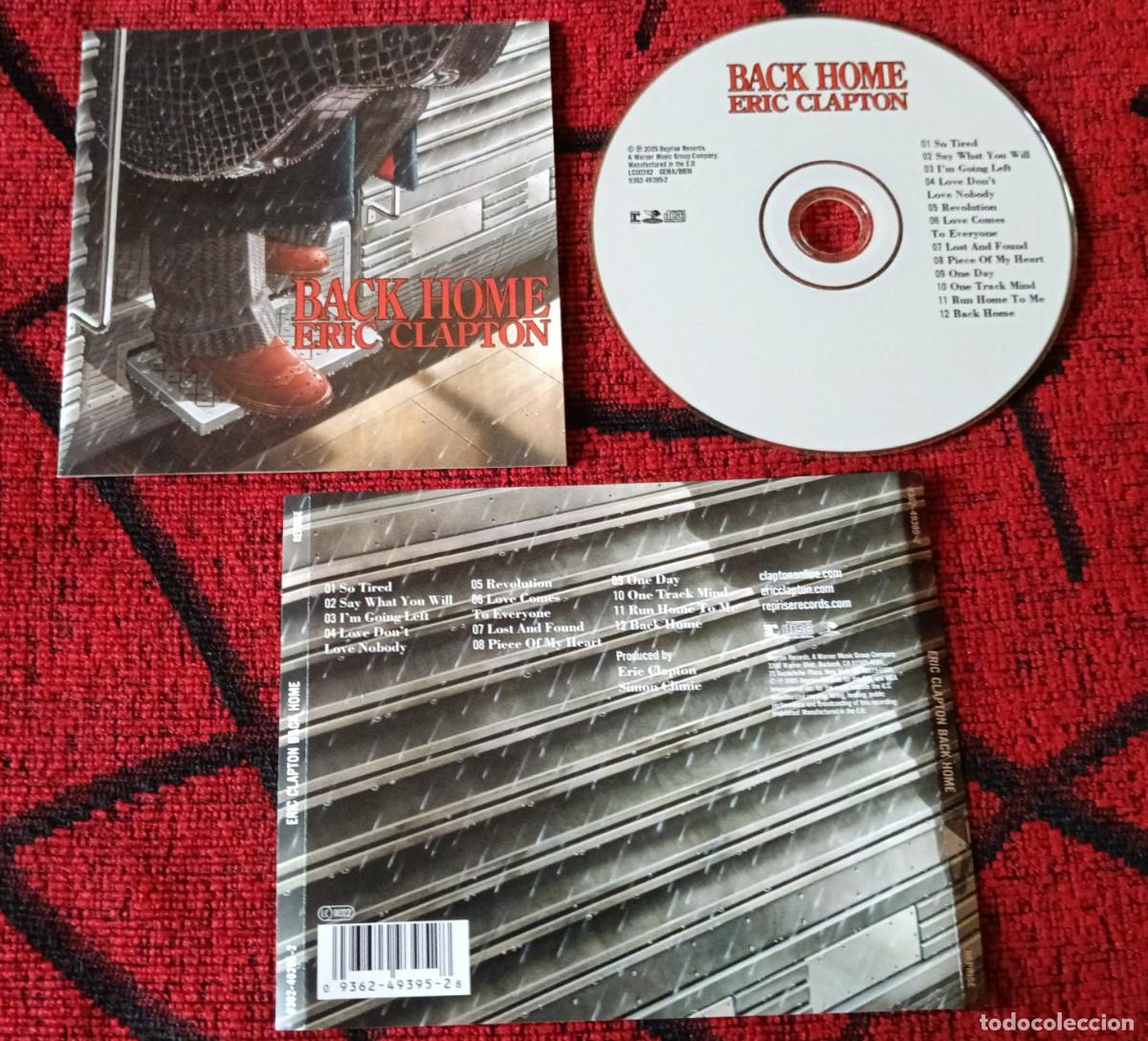 CDs de m&uacute;sica: ERIC CLAPTON ** Back Home ** CD 2005
