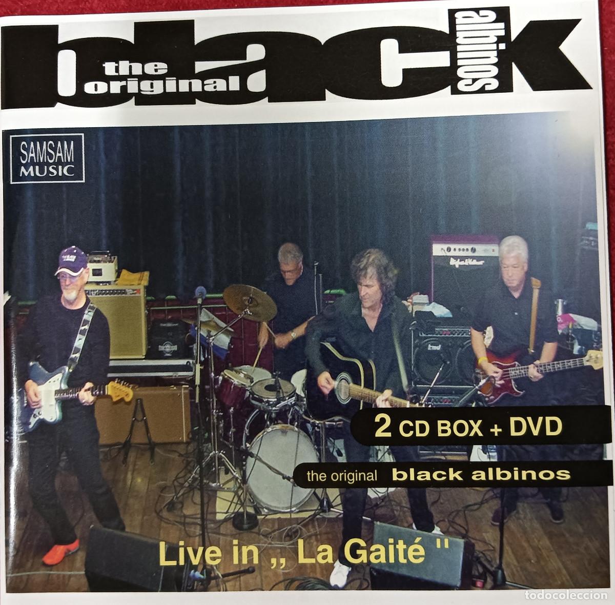 CDs de m&uacute;sica: 2 CD + DVD THE BLACK ALBINOS - The Original - LIVE La Gaite - CDHL 09100 (NM/EX-)