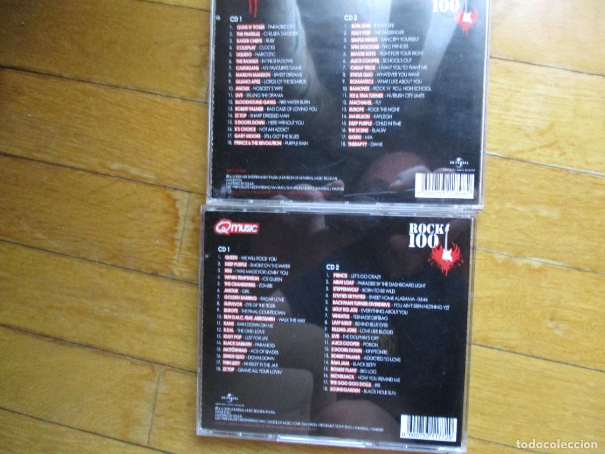 CDs de m&uacute;sica: VARIOS - ROCK 100 2 CD - Foto 1