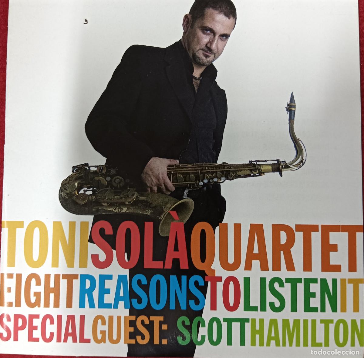 CD de M&uacute;sica: CD TONI SOLA QUARTET - Eight Reasons To Listen It - SCOTT HAMILTON - SA 007 (NM/EX-)