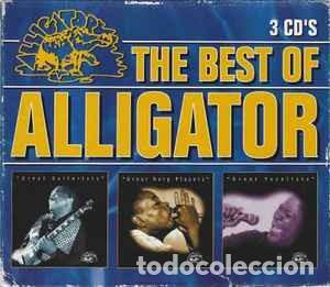 CDs de m&uacute;sica: Various - The Best Of Alligator (3xCD, Comp, Box) Label:DiscMedi Blau Cat#: DM 467-02