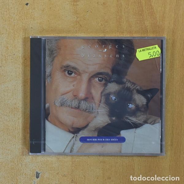 CDs de m&uacute;sica: GEORGES BRASSENS - MOURIR POUR DES IDEES - CD