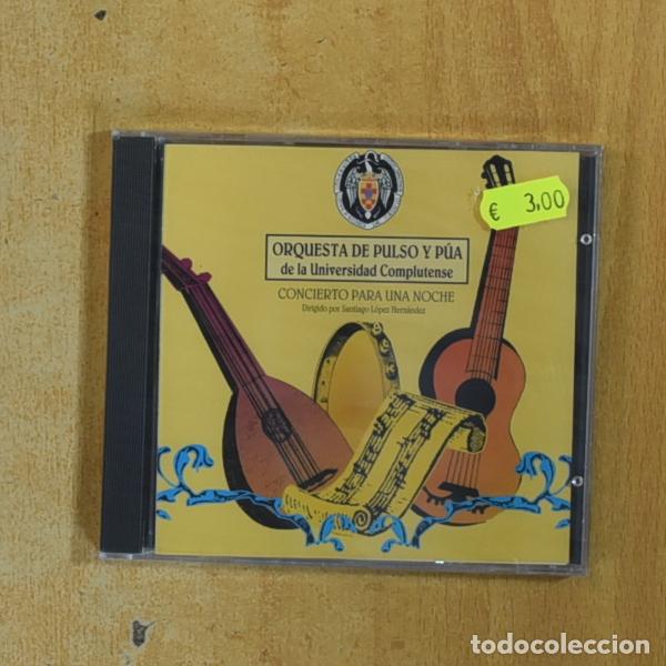 CDs de m&uacute;sica: -ORQUESTA DE PULSO Y PUA DE LA UNIVERSIDAD COMPLUTENSE - CONCIERTO - CD