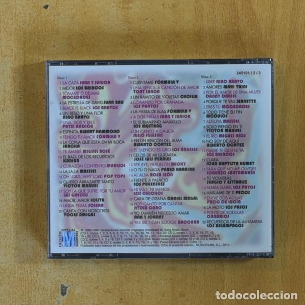CDs de m&uacute;sica: VARIOS - LAS DECADAS DE ORO DEL POP ESPANOL VOL2 - 3 CD - Foto 2