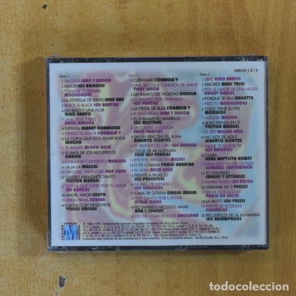 CDs de m&uacute;sica: VARIOS - LAS DECADAS DE ORO DEL POP ESPANOL VOL 2 - 3 CD - Foto 2