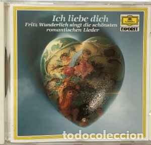 CDs de m&uacute;sica: Fritz Wunderlich - Ich Liebe Dich (Fritz Wunderlich Singt Die Sch&ouml;nsten Romantischen Lieder) (CD, Co